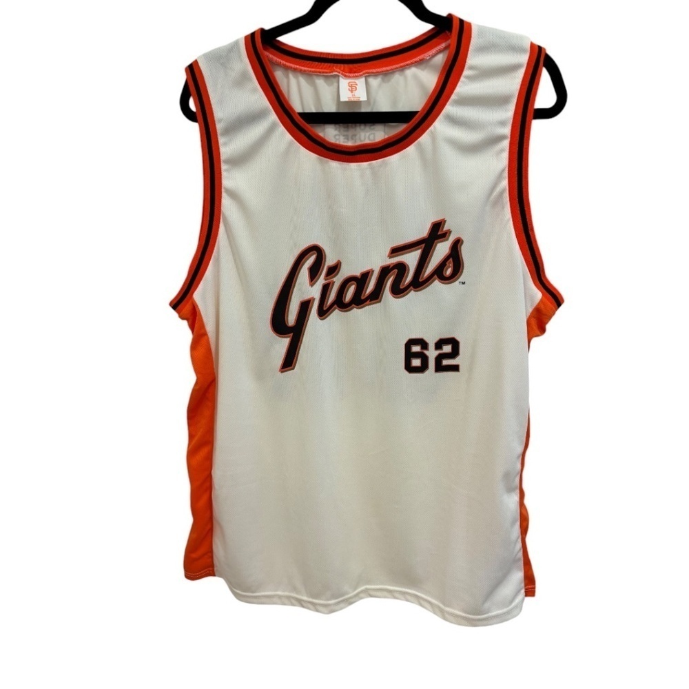 2024 SF San Francisco GIANTS Logan Webb Basketball Jersey X-Large SGA 4/21 - Picture 2 of 4